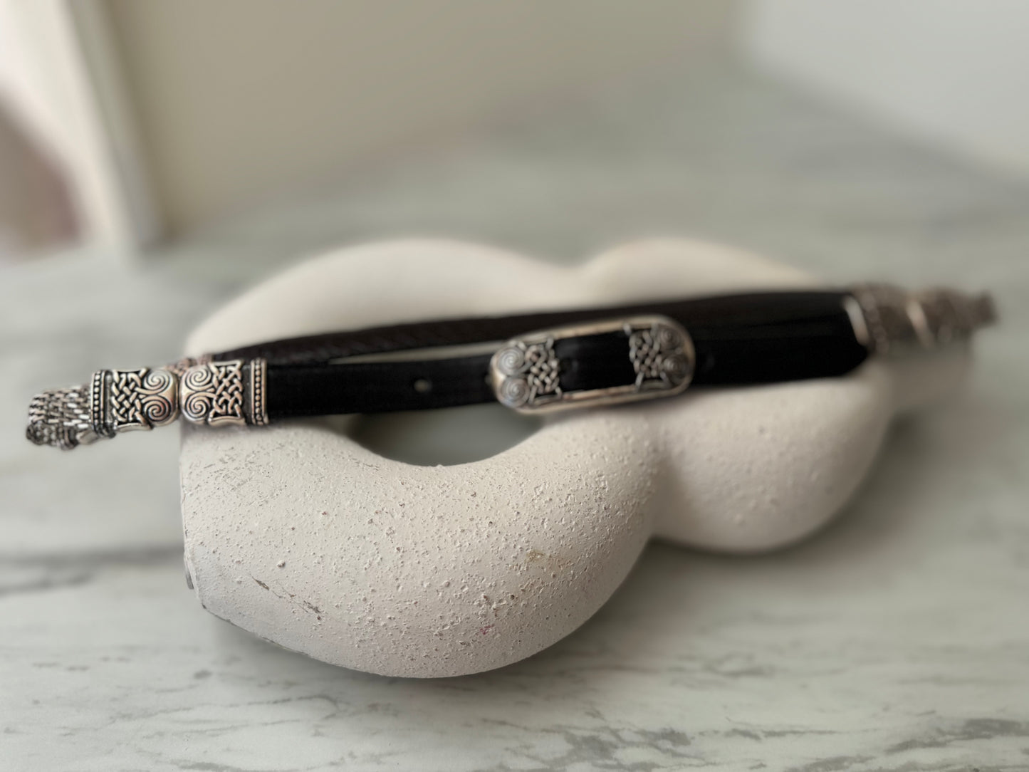 Vintage western chic waist belt