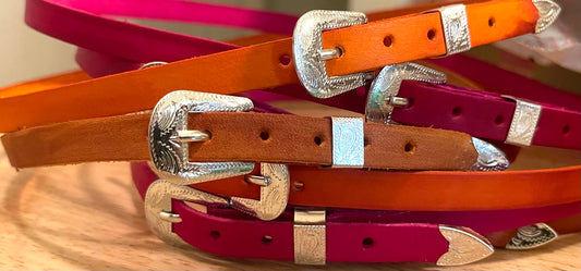 Cayo Premium Leather Hat Belts
