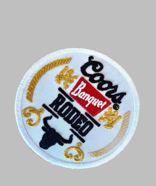 Coors rodeo patch