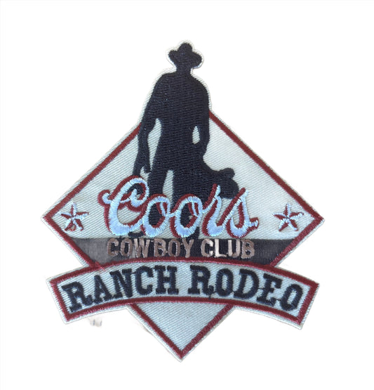 Coors cowboy club ranch rodeo patch